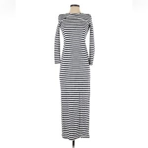 J.Crew Collection Striped Cotton Maxi Dress